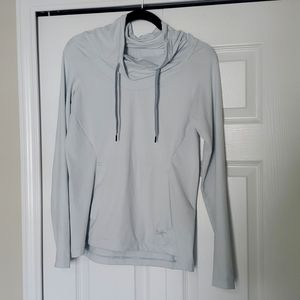 Light gray, long-sleeved breathable shirt,  arc'teryx